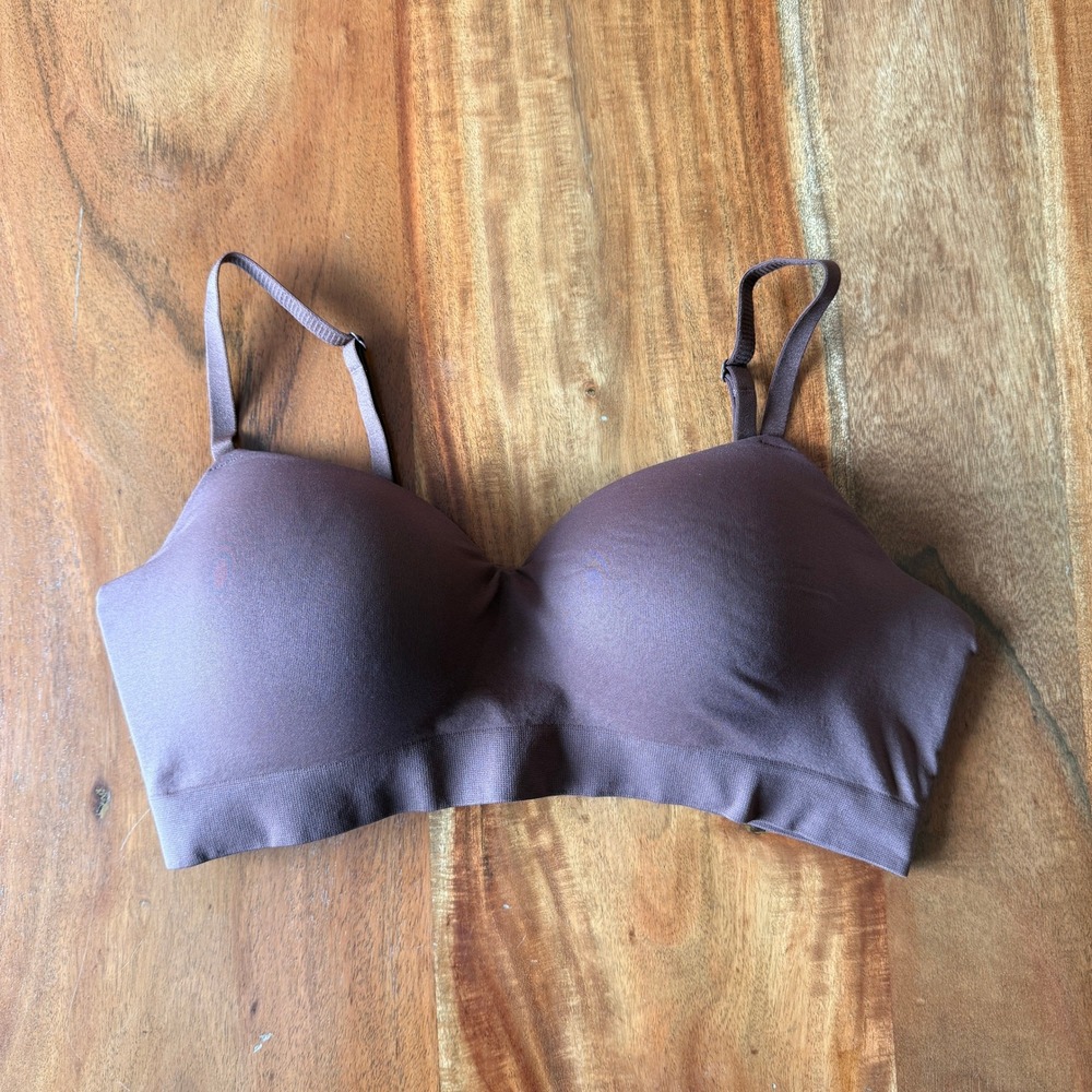 True Kind Women's Brown Bra Size L